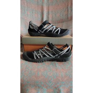 J-Sport by Jambu Women's Black Jetty Encore Criss Cross Detail Shoe Size 9